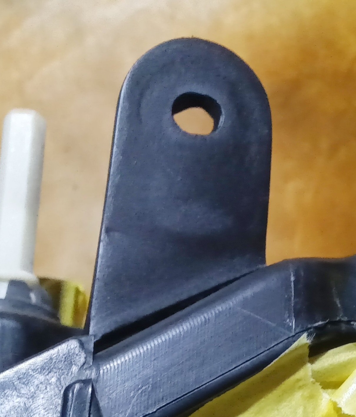 フォレスター　ヘッドライトタブ 樹脂溶接 修理後